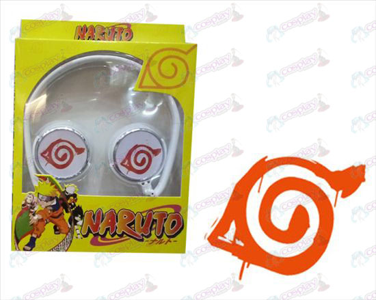 Cuffia pieghevole Auricolare stereo - Naruto Konoha marchio