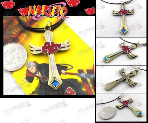 Naruto Red Cloud collana di bronzo