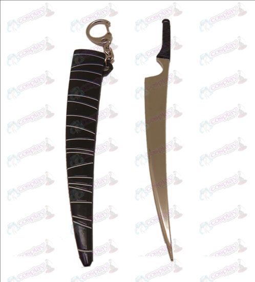 Bleach Accessori coltello fibbia (guaina nera)