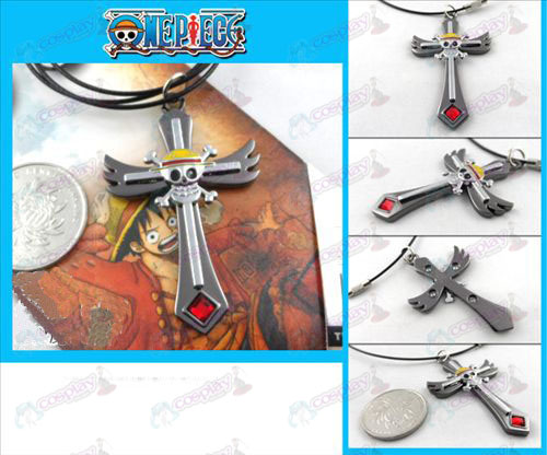 One Piece Accessori Skull Necklace colore pistola