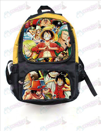 One Piece accessori colorati zaino 2549
