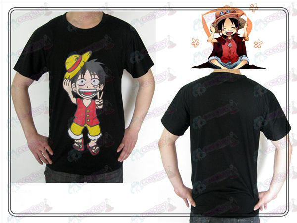 One Piece Luffy Accessori T-Shirt (nero)