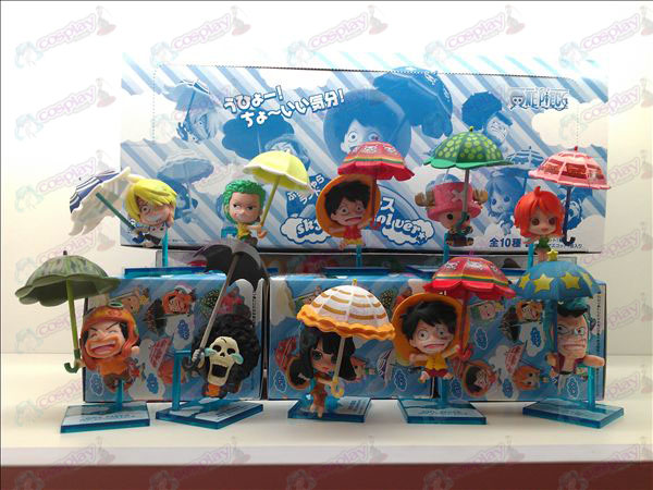 10 Ombrello One Piece Accessori Doll