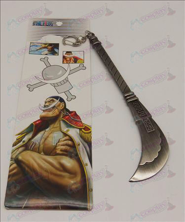 One Piece Accessori barba bianca coltello fibbia (Large 20cm)