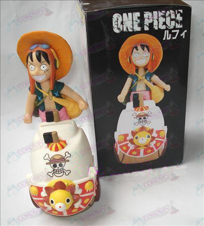 One Piece Luffy Accessori Contenitore di soldi bambola (Sonne 15 cm)