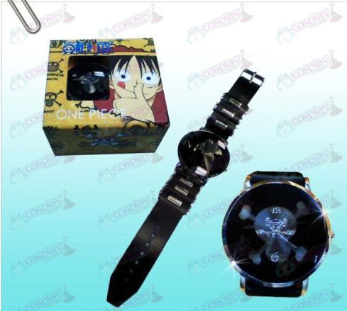 One Piece Accessori Teschio Nero orologi
