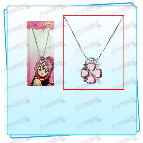 Shugo_Chara! Accessori collana di blocco (blocco argento Pink Diamond)