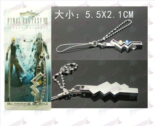 Final Fantasy Accessories13 Thunder telefono corda macchina ciondoli
