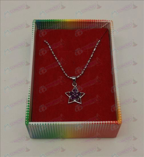 Lucky Star accessori collana di diamanti (Viola)