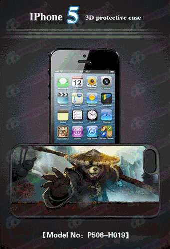 3D telefono mobile shell Apple 5 - Kung Fu Panda