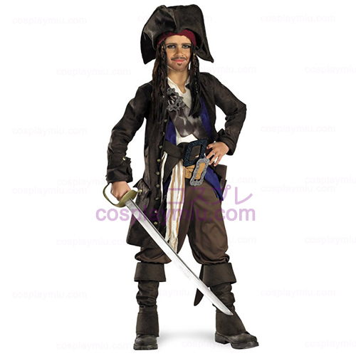 Pirati dei Caraibi - Jack Sparrow Prestige Child Costumi