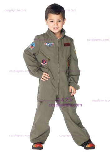 Top Gun Flight Suit bambini Costumi