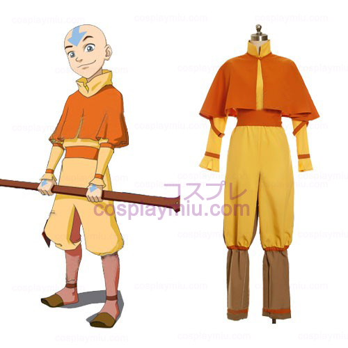 Avatar The Last Airbender Aang Cosplay Costumi