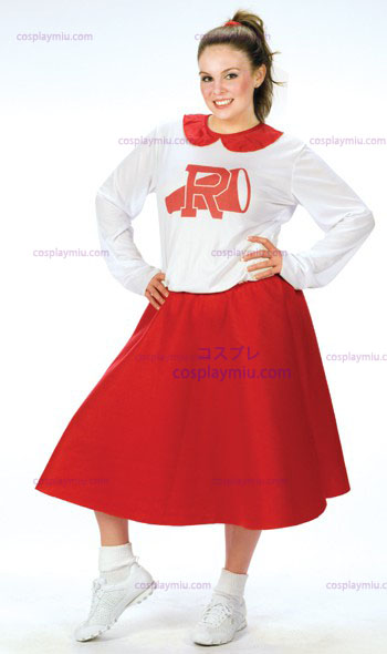 Grease Rydell Cheerleader Plus Size Costumi