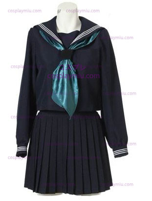 Maniche lunghe Sailor School Uniform Cosplay