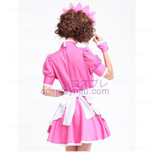 Lolita Costumi cosplay / pesca colore rosa Barbie Doll Costumi domestica