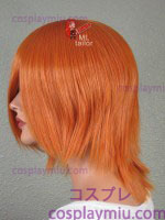 14" Autunno Arancione Cosplay parrucca stratificata