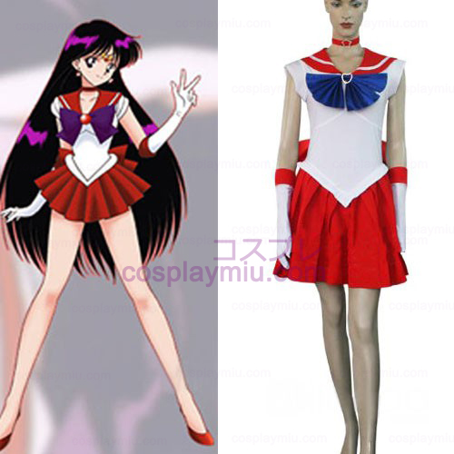 Sailor Moon Sailor Mars Rei Hino Halloween Cosplay