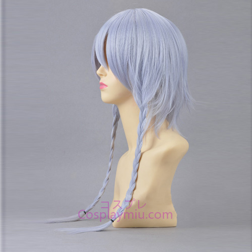 Touhou Progetto Izayoi Sakuya Light Purple a breve con lunga parrucca Cosplay Braid