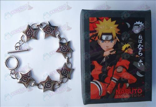 Naruto Konoha braccialetto pentacolo (scatola)