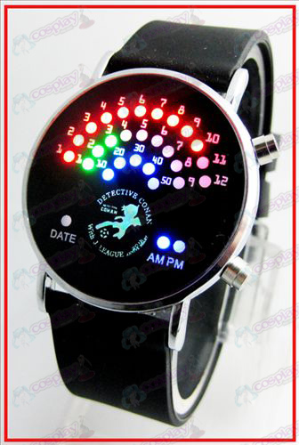 Colorful coreano fan LED orologi - Conan 16 ° anniversario