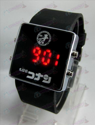 Conan 16 ° anniversario del LED orologio sportivo - cinturino nero