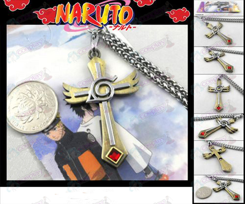 Naruto Konoha macchina bronzo corda
