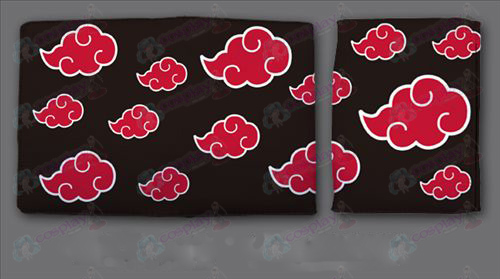 Naruto Nuvola Rossa piega portafoglio QB3151 (breve)