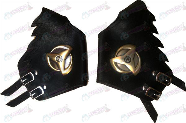 Naruto caleidoscopio logo punk guanti di rame