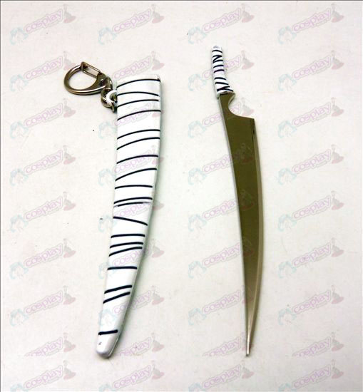 Bleach Accessori coltello fibbia (guaina bianca)