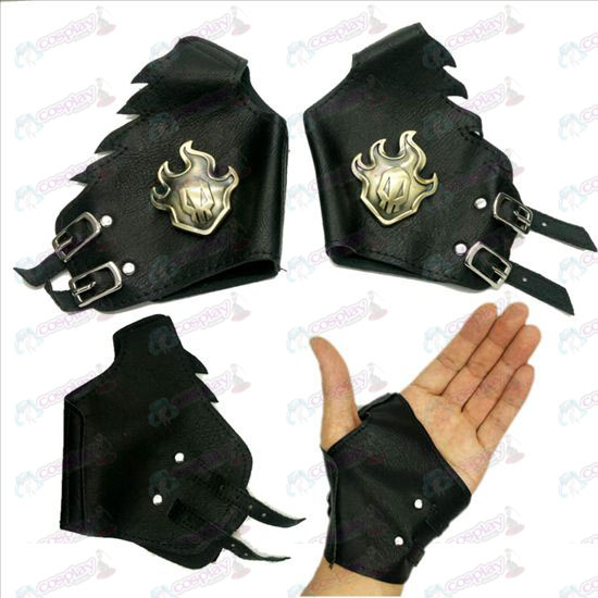 Bleach Accessori logo guanti in pelle di rame