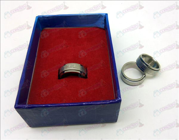 D boxed Bleach Accessori in acciaio anello rotante in acciaio (a)