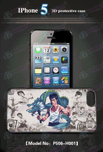 3D telefono mobile shell Apple 5 - Bruce Lee