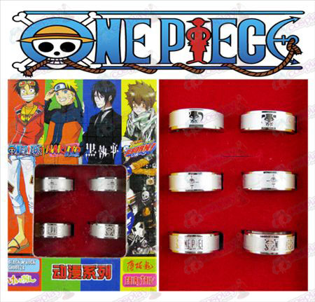 One Piece Accessori Frosted Ice Ring (6 / set)