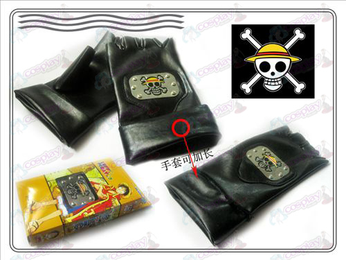 Accessori di One Piece guanti in pelle di layout Collection
