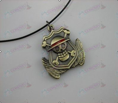 One Piece collana degli accessori Medaglia