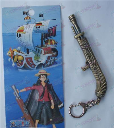 One Piece Luffy Accessori cannone portachiavi