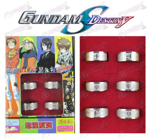 Gundam Accessori Frosted Ring (6 / set)