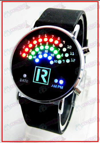 Colorful fan coreani orologi a LED - Il principe di Accessori Tennis