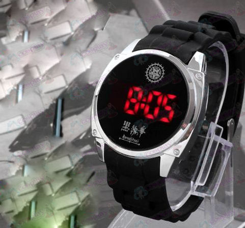 Black Butler Accessori logo Compact orologio touch screen LED