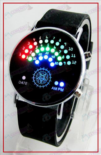 Colorful fan coreani orologi LED - Black Butler Accessori