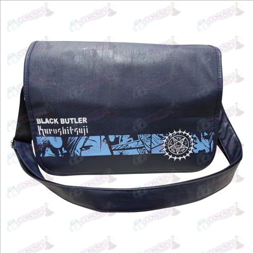 55-37 Messenger Bag Black Butler Accessori
