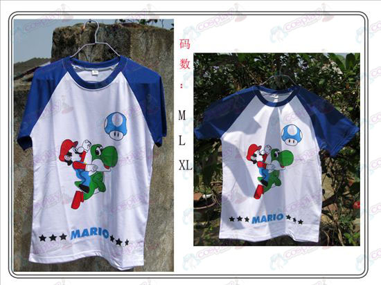 Super Mario Bros Accessori blu t-shirt