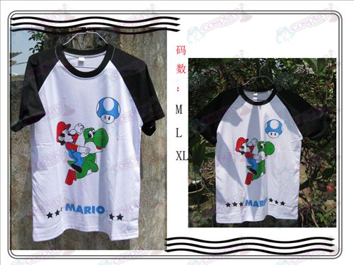 Super Mario Bros Accessori T-shirt nera