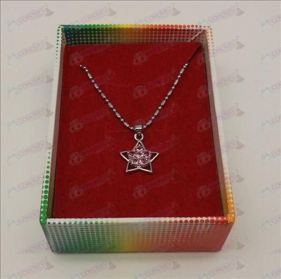 Lucky Star accessori collana di diamanti (colore rosa)