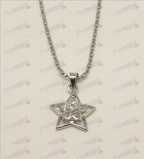 Blister Lucky Star accessori collana di diamanti (Bianco)