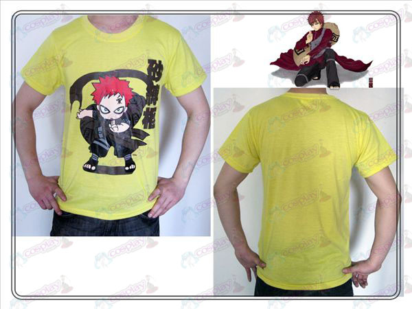 Naruto Gaara maglietta (giallo)