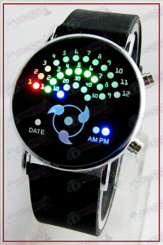 Colorful fan coreani orologi LED - scrivono gli occhi tondi