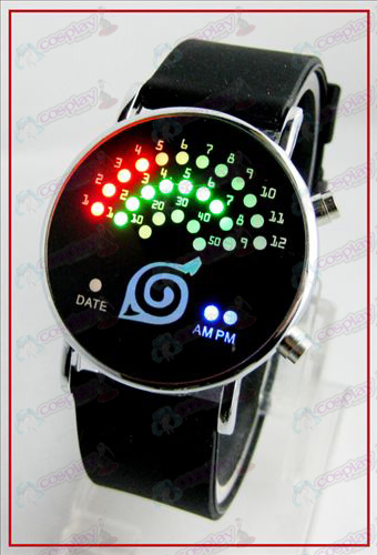Colorful coreano fan LED orologi - Konoha