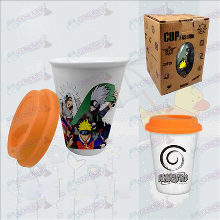 Doppia tazze in ceramica di colore (Naruto)